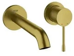 GROHE 2-Loch-Waschtischbatterie ESSENCE Ausladung 183mm Cool Sunrise