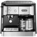 DeLonghi BCO 421.S Espressomaschine mit Siebträger Edelstahl, Schwarz