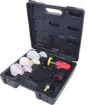 KS TOOLS Mini-Druckluft-Exzenterschleifer-Satz, 63-tlg