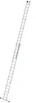 Munk Sprossen-Schiebeleiter 2-teilig mit Standard-Traverse 2x18 Sprossen