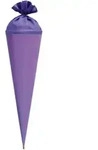 ROTH Bastelschult&uuml;te mit Verschluss, 700 mm, lila