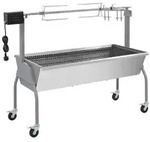 Spanferkelgrill Metzgergrill mit elektrischem Antrieb