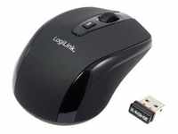LogiLink Maus Optical Wireless 2.4 GHz Mini schwarz ID0031