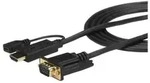 StarTech.com 1,8m aktives HDMI auf VGA Konverter Kabel - HDMI zu VGA Adapter 180cm -
