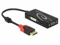 DeLOCK - Videokonverter - DisplayPort - DVI, HDMI, VGA