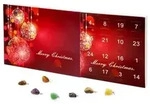 VALIOSA Merry Christmas Mode-Schmuck Adventskalender mit Halskette + 23 individuelle