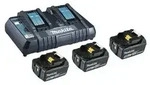 Makita LXT - Batterieladeger&auml;t + Batterie - f&uuml;r Makita DHR263Z - DHR263ZJ - DHR2