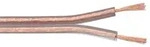 goobay Lautsprecherkabel CCa2 x 4,0 mm transparent 50 m