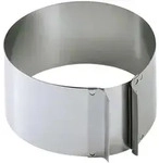 KAISER Inspiration Tortenring mit Griffen, 9 cm hoch