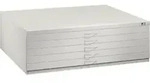 C+P Flachablageschrank A0 7200000S10120 420x1350x960mm lgr
