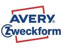 Avery-Zweckform 6901 50 x 20 mm Polyester-Folie Weiß, Schwarz 50 St. Permanent