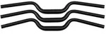ergotec 16770001 Lenkerb&uuml;gel M-Bar L Alu, &Oslash; 31,8mm, 700mm, 18&deg;, schwarz/matt