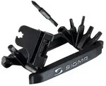 SIGMA 63001 Multifunktionswerkzeug PT medium 8 Funktionen, schwarz