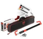 HEYNER&reg; Pedal‐Lenkradsperre 49,5&ndash;78 cm &ndash; Diebstahlschutz mit 5‐stelligem