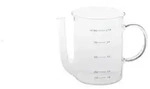 SIMAX 021/008/003 Fett-Trenner, 1,0 Liter, aus Borosilikatglas, klar