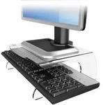 Dataflex FH 550 Monitor-Erh&ouml;hung H&ouml;hen-Bereich: 110 mm (max) Transparent