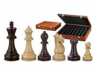 2245 - Schachfiguren Justitian, KH 105 mm, in Holzbox (DE-Ausgabe)