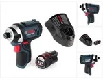 "Bosch GDR 12V-105 Akku Drehschlagschrauber 12V 105Nm 1/4" + 1x 3,0 Ah Akku +