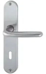 Langschildgarnitur Cardiff E1850Z/302 VA F69 OB 72mm DIN L/R HOPPE