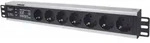 Intellinet 714006 19 Zoll Netzwerkschrank-Steckdosenleiste 1.5 HE