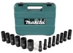 "Makita Steckschl&uuml;ssel Satz 10 - 32 mm 1/2" 14 tlg. + Koffer ( B-52308 ) f&uuml;r
