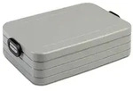 Mepal Take a Break Large Silber &ndash; 1500 ml Inhalt &ndash; Lunchbox mit Trennwand &ndash;