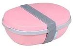 Mepal - Lunchbox Ellipse Duo - Meal Prep Box f&uuml;r Erwachsene & Salatbox zum...