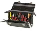 Werkzeug-Tasche Leder 420x150x250mm FORUM