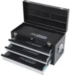 KS TOOLS Werkzeugtruhe mit 3 Schubladen-schwarz, L508xH255xB303mm