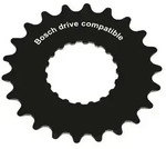 STRONGLIGHT 262559 Ritzel f&uuml;r Bosch 2 17 Z&auml;hne, schwarz