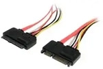 StarTech.com SATA Verl&auml;ngerung 30cm - 22pin Kombikabel Stecker / Buchse - internes