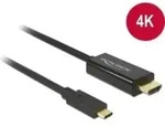 Delock USB-C&reg; / HDMI Adapterkabel USB-C&reg; Stecker, HDMI-A Stecker 3.00m Schwarz