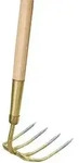 Gartenkreiel 4 ovale Zinkmit Stiel 135 cm
