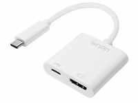 LogiLink UA0257 USB / HDMI Adapter [1x USB-C® Stecker - 1x USB-C® Buchse,