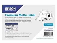 Epson Premium - Matt - 76 x 51 mm 650 Etikett(en) (1 Rolle(n)
