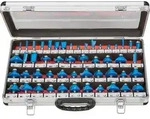 Oberfr&auml;serkassette 50-tlg. i.Alukoffer Fisch