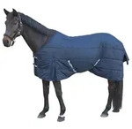 Kerbl Pferdedecke RugBe Indoor Blau 155 cm 325419