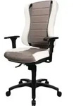 TOPSTAR B&uuml;rodrehstuhl Head Point RS HE30PS033 wei&szlig;/grau