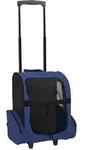 vidaXL Trolley f&uuml;r Haustiere 3-in-1 Faltbar Blau