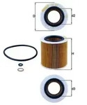 Mahle OX387D &Ouml;lfilter