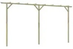 vidaXL Gartenpergola 410x40x203 cm Holz