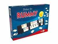 NOR01779 - Deluxe Rummy, Brettspiel, 2-4 Spieler, ab 8 Jahren (DE-Ausgabe)