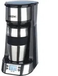 BEEM 1510SR Thermo2Go Kaffeemaschine Edelstahl, Schwarz Fassungsverm&ouml;gen Tassen=2