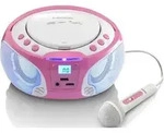 4 St&uuml;ck LENCO UKW-Radio CD/MP3 tragbar SCD-650 pink