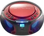 4 St&uuml;ck LENCO UKW-Radio CD/MP3 tragbar SCD-550 red