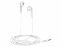 HUAWEI AM115 In Ear Headset kabelgebunden Weiß Lautstärkeregelung
