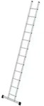 Munk Sprossen-Anlegeleiter 350 mm breit mit Standard-Traverse 12 Sprossen