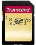 Transcend Premium 500S SDXC-Karte 64 GB Class 10, UHS-I, UHS-Class 3, v30 Video Speed