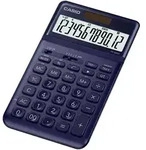 Casio JW-200SC Tischrechner Marineblau Display (Stellen): 12 solarbetrieben,