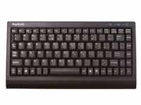 KeySonic ACK-595 C+ Mini-Tastatur USB schwarz